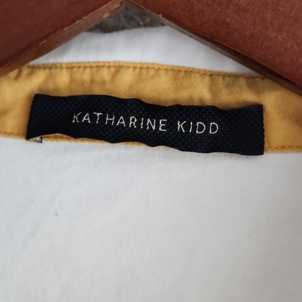 Katharine Kidd Button Down Top Long Sleeve Size 2 Made in USA - Picture 3 of 6